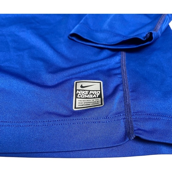 Nike Men's Blue Long Sleeve Shirt, L - Picture 6 of 10